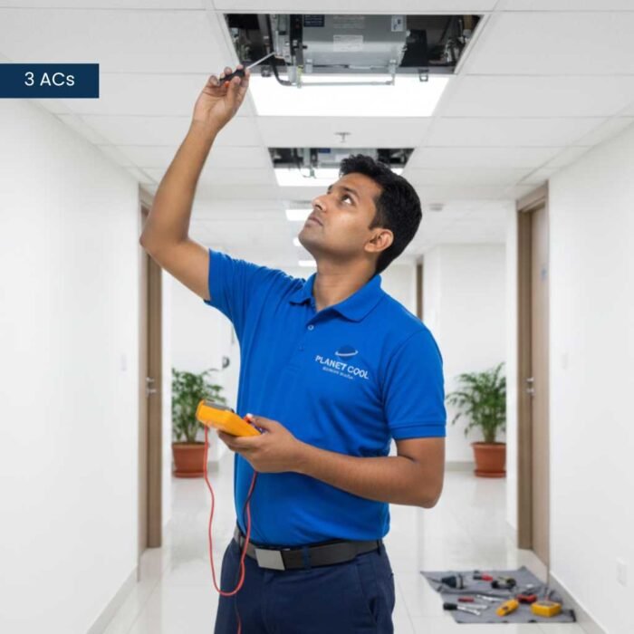 Cassette AC Repair Service (3 AC)