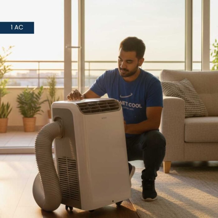 Portable AC Uninstallation (1 AC) Portable AC Uninstallation (1 AC)