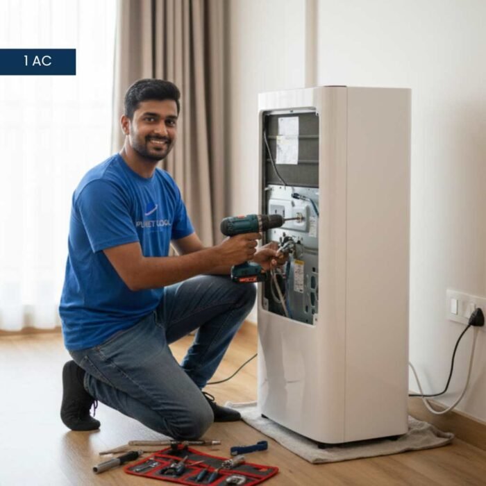 Floor Standing AC Installation (1 AC)